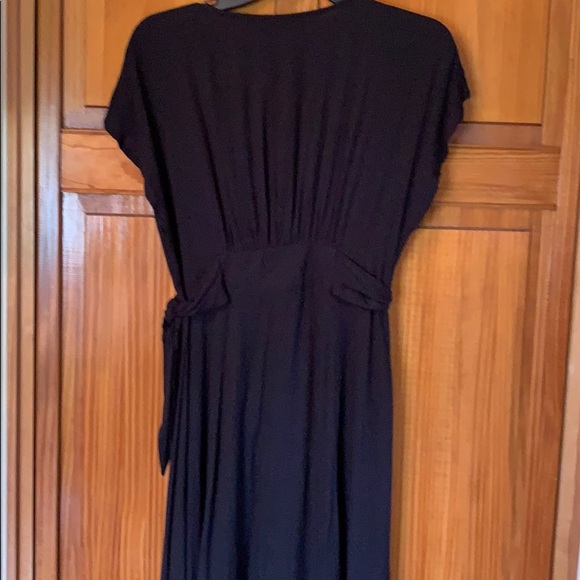 Blue Rain Midi Dress Black Size M - Picture 5 of 5